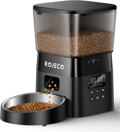 ROJECO PetFeed: Auto Feeder & Smart Control