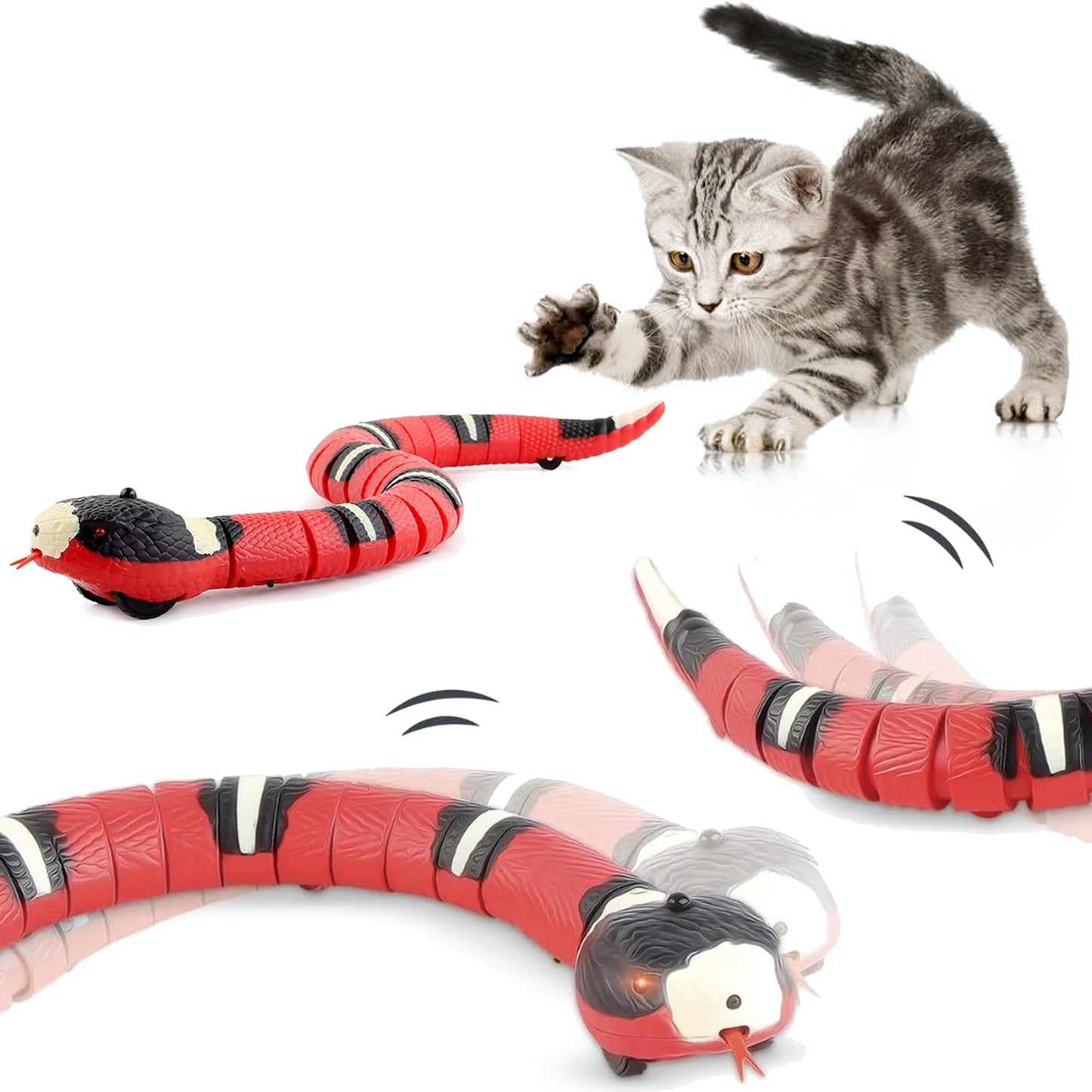 Pets Smart Sensing Snake Toy