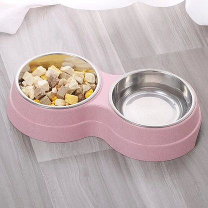 Double Pet Bowls