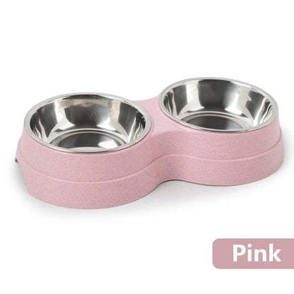 Double Pet Bowls