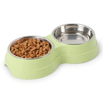 Double Pet Bowls