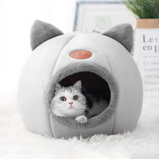 Maison de lit pour chat amovible