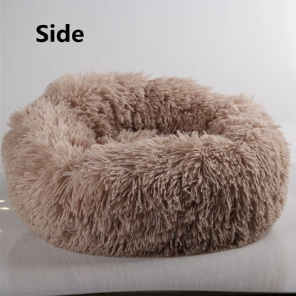 Super Soft Dog Donut Plush Bed