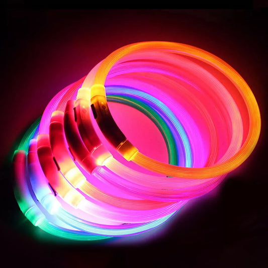 LumoGlow LED Dog Safety Collar