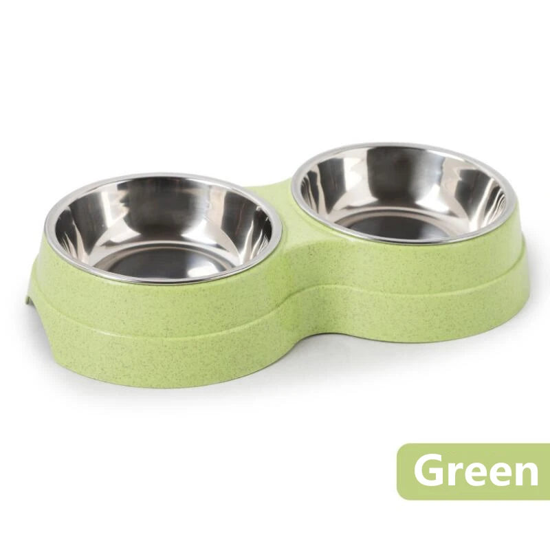 Double Pet Bowls