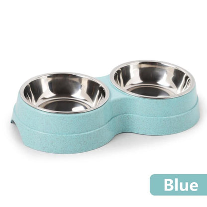 Double Pet Bowls