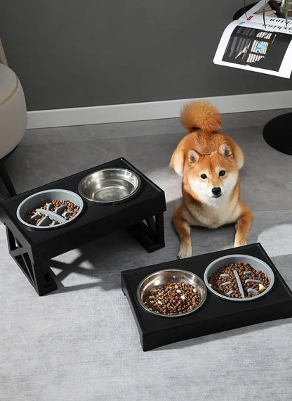 PetElevate: Adjustable Dog Bowls Stand