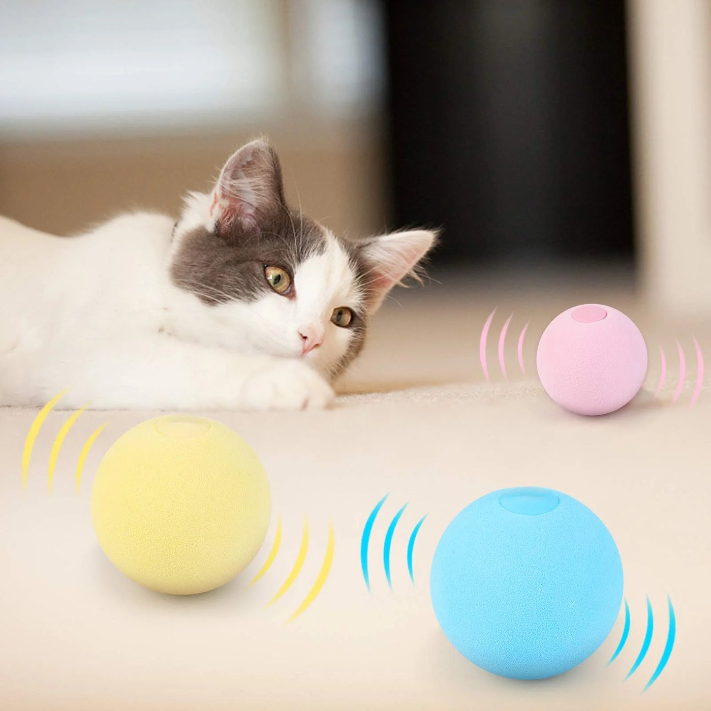 Catnip Smart Ball Toy