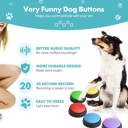 Voice Recording Buttons for Pets