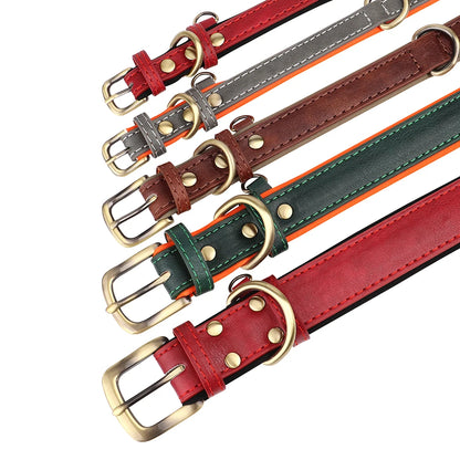 Personalized Leather Dog Collar