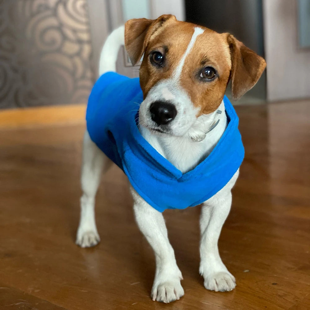 Cozy Winter Fleece Dog Coat