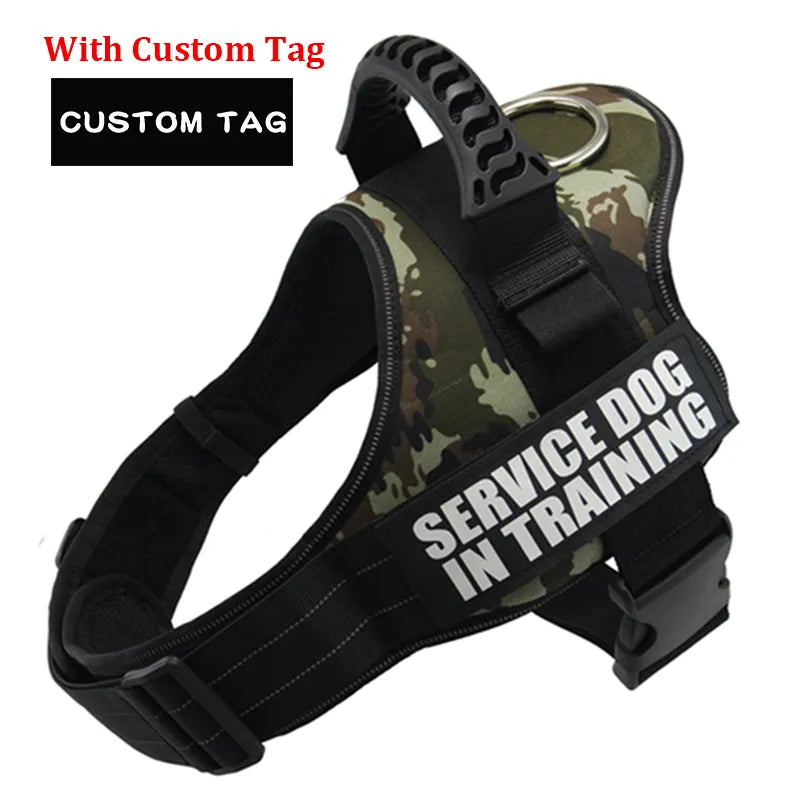 Reflective Personalized Dog Harness