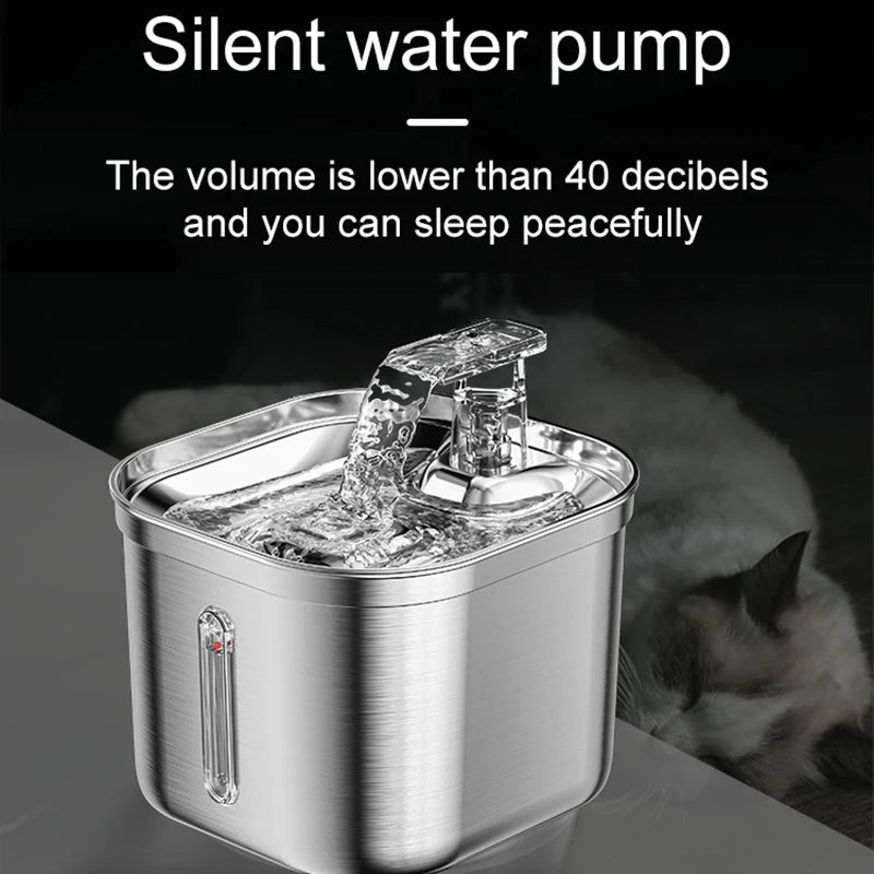 Stainless Steel Pet Fountain