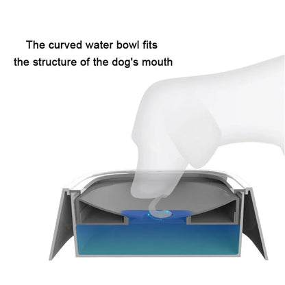 AquaPaws: Large Capacity Dog Water Bowl