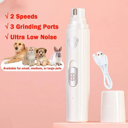 Adjustable Speed Pet Nail Grinder