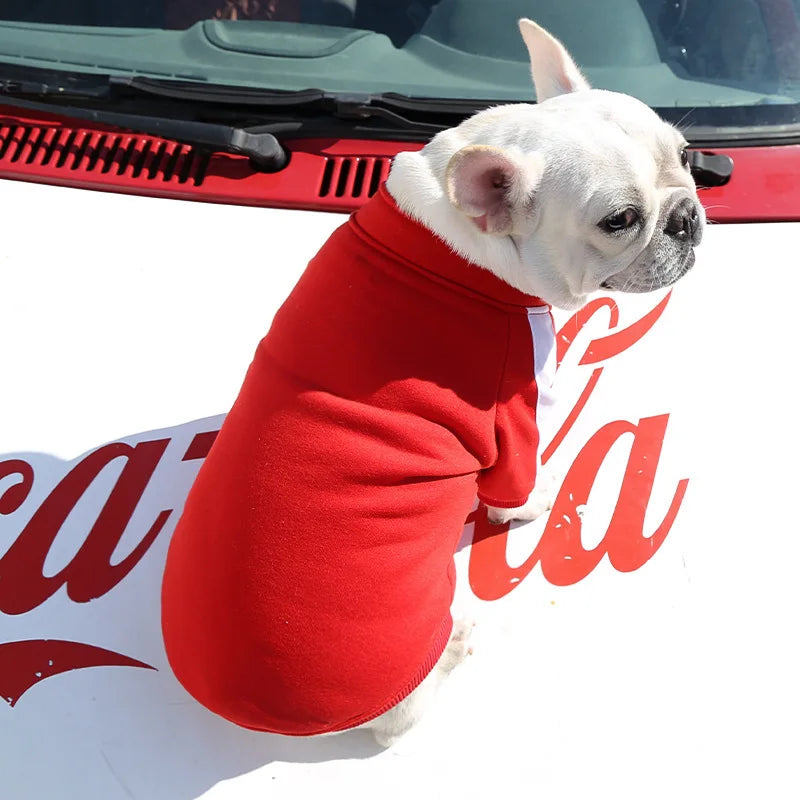 Stylish Baseball Dog Jacket