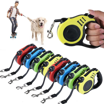 Retractable Dog Leash (3m - 5m Long)