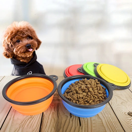 Bol pliable pour animaux de compagnie