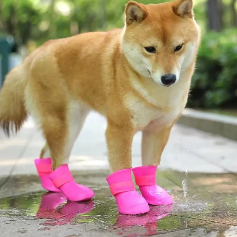 Pet Rain Shoes for Dogs and Cats