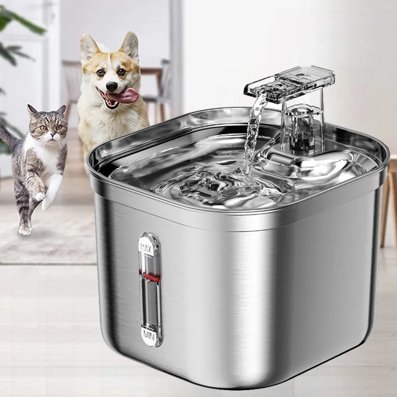 Stainless Steel Pet Fountain