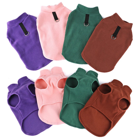 Cozy Fleece Dog Vest