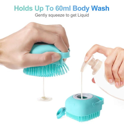 2-in-1 Pet Shampoo Brush