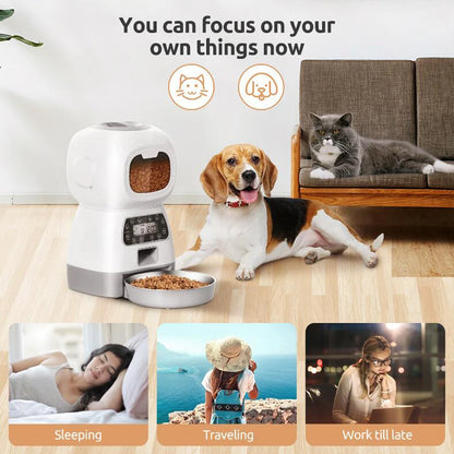 Mangeoire WiFi intelligente pour animaux de compagnie