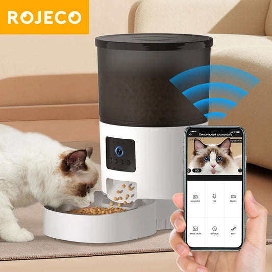 ROJECO PetPal : SmartFeed et moniteur vidéo