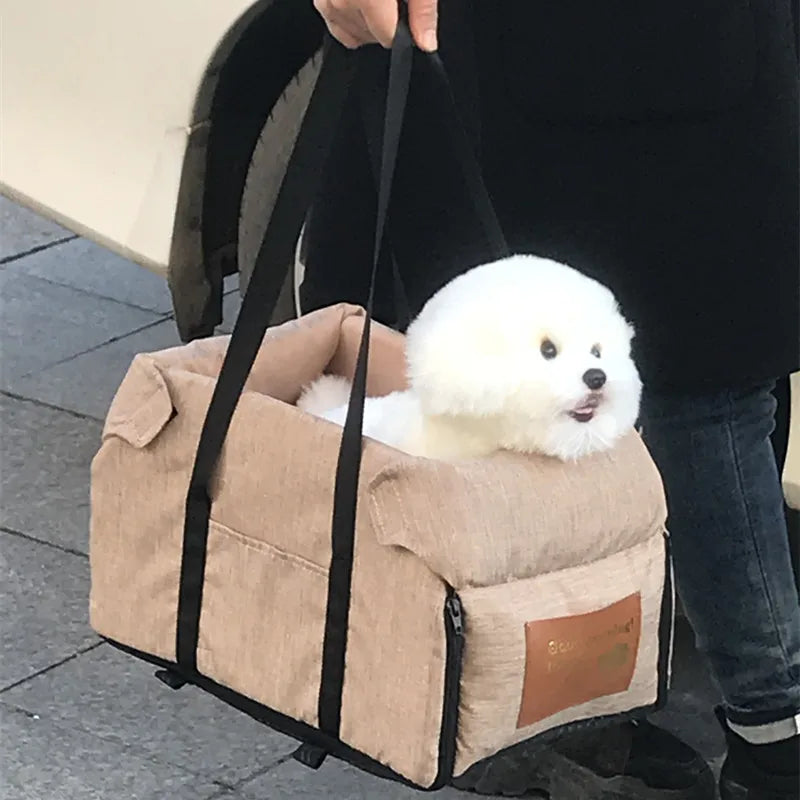 Portable Dog Car Seat Bed