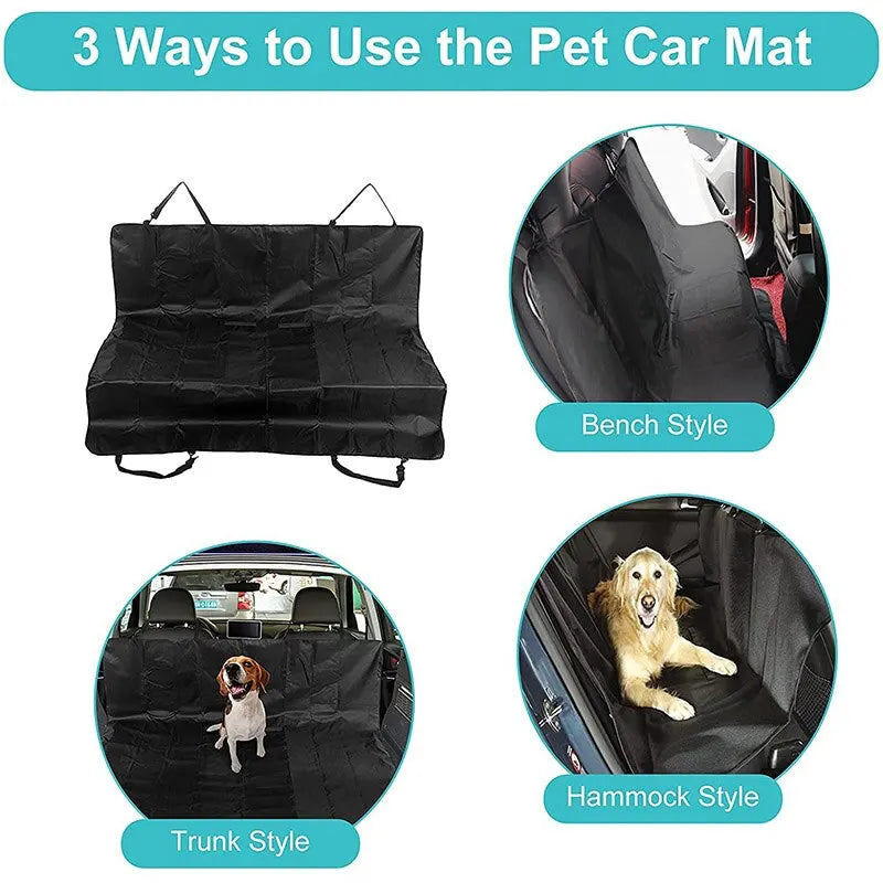 Waterproof Pet Car Seat Cover - Heavy Duty Hammock