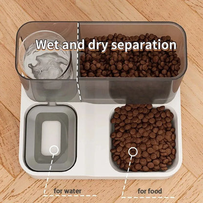 Automatic Pet Feeder & Waterer Combo