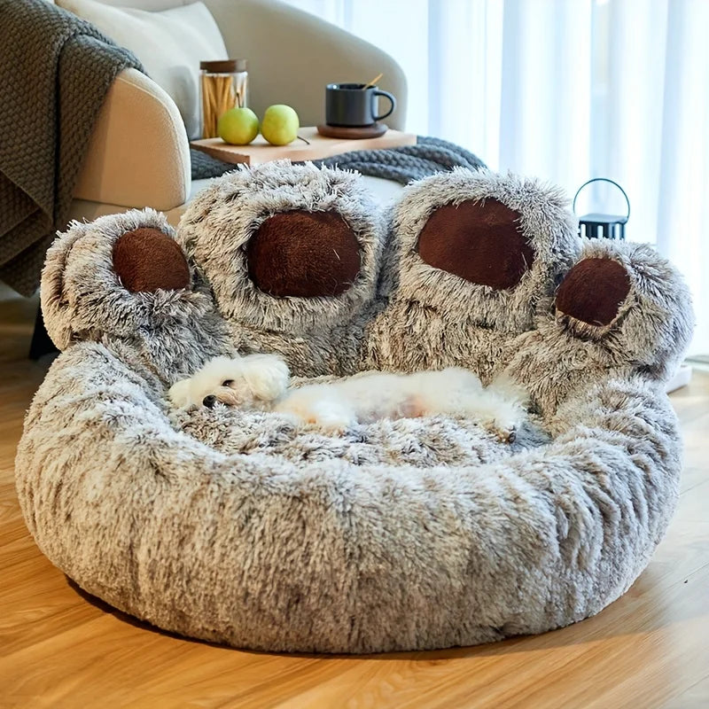 Comfortable Sofa In Paw Shape For Pets