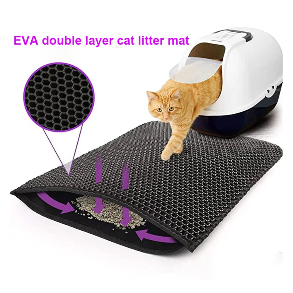 Double Honeycomb Cat Litter Mat