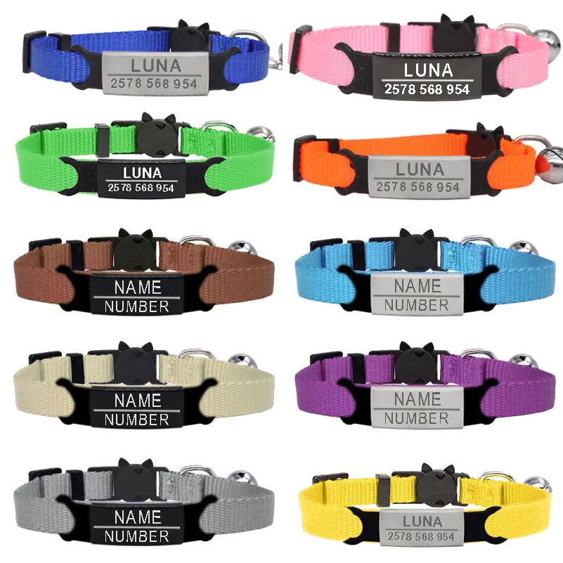 Personalized Cat Safety Collar