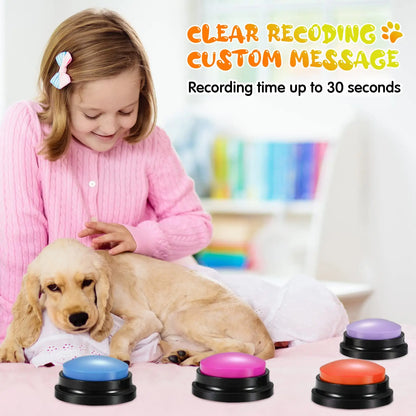 Voice Recording Buttons for Pets