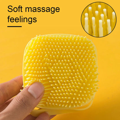 Masseur de shampooing pour animaux de compagnie en silicone