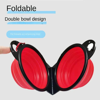 Foldable Dual Bowl