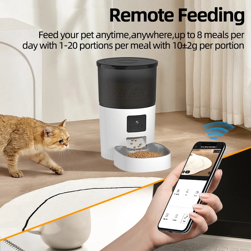 ROJECO PetPal: SmartFeed & Video Monitor