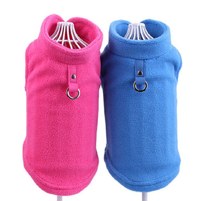 Cozy Winter Fleece Dog Coat