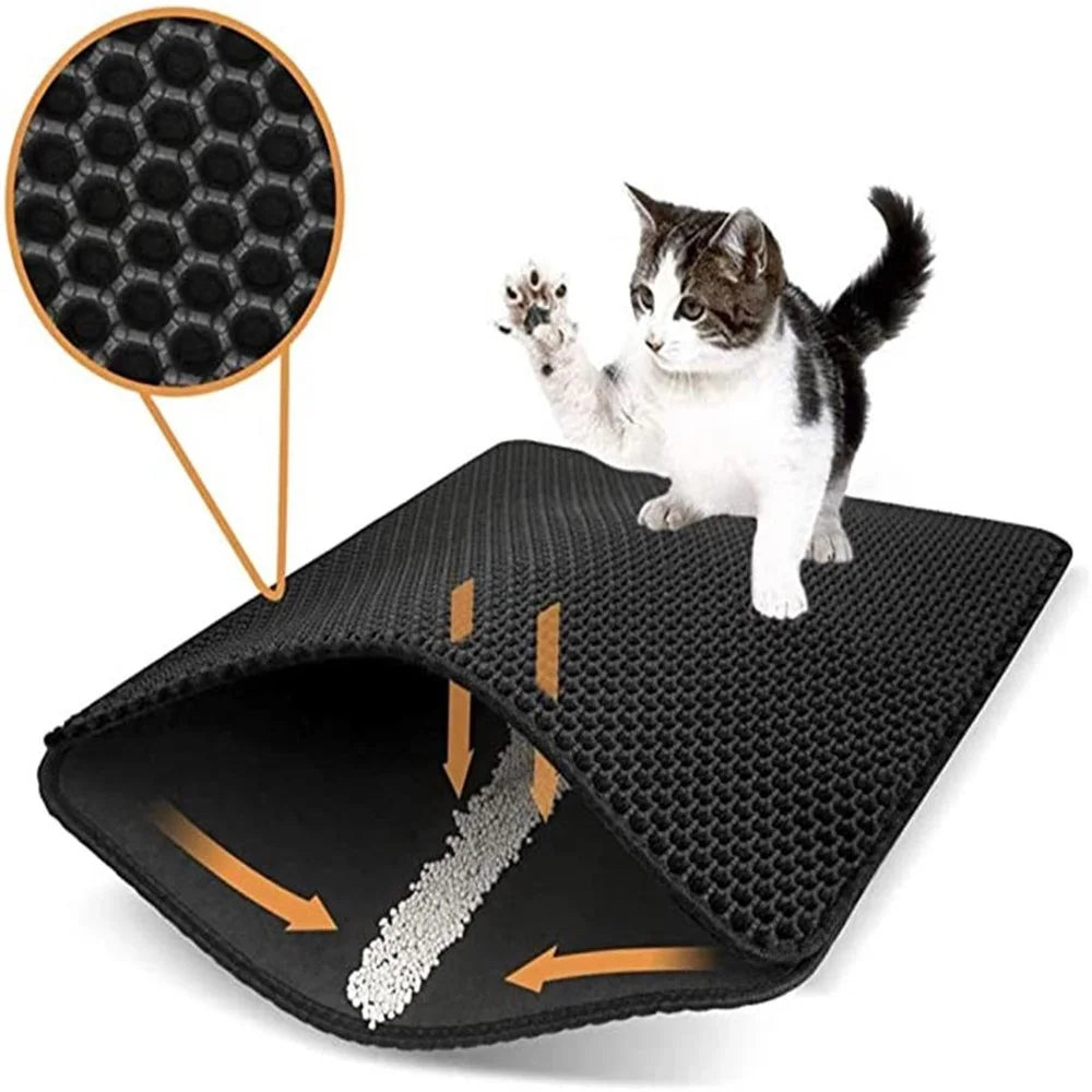 Double Honeycomb Cat Litter Mat