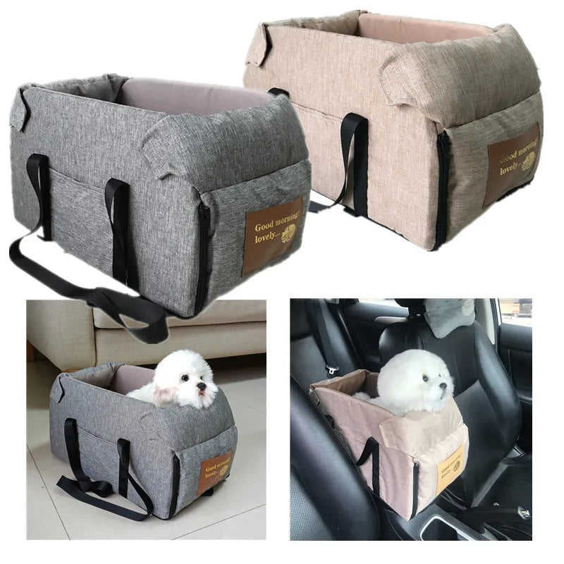 Portable Dog Car Seat Bed