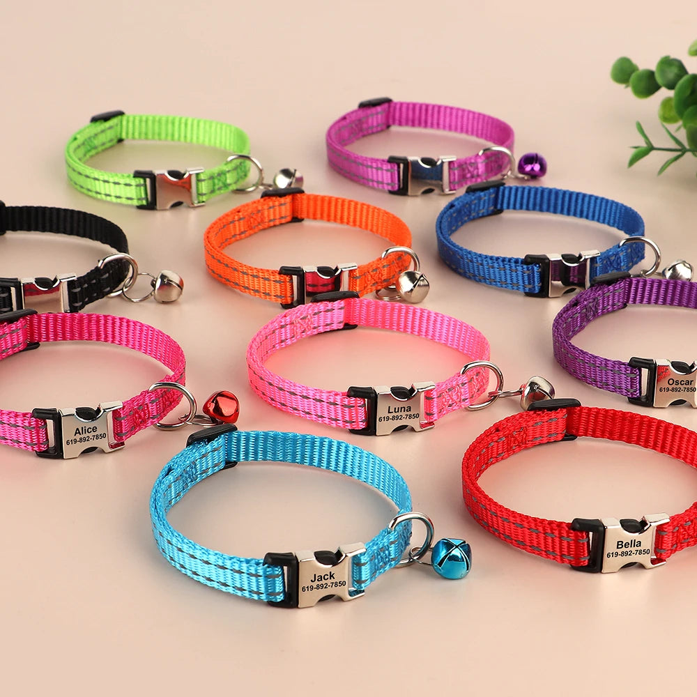 Reflective ID Pet Collar