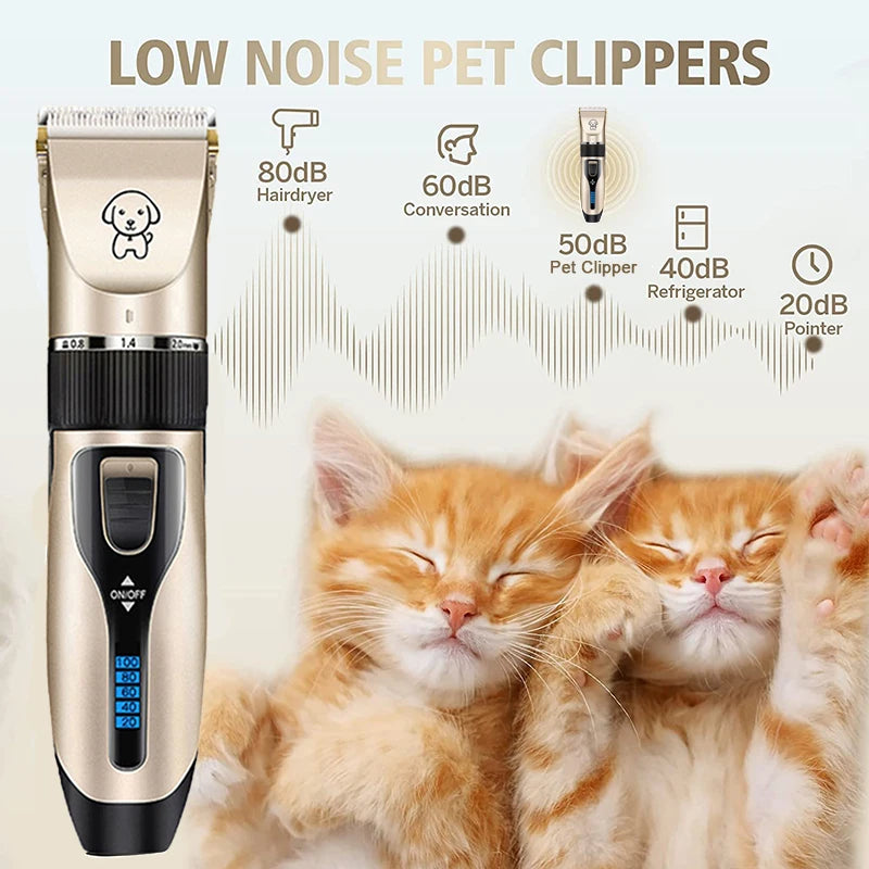 Salon-Quality Pet Grooming Clippers