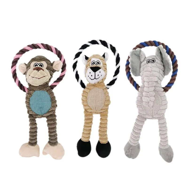 Dog Bite-Resistant Plush Chew Toy