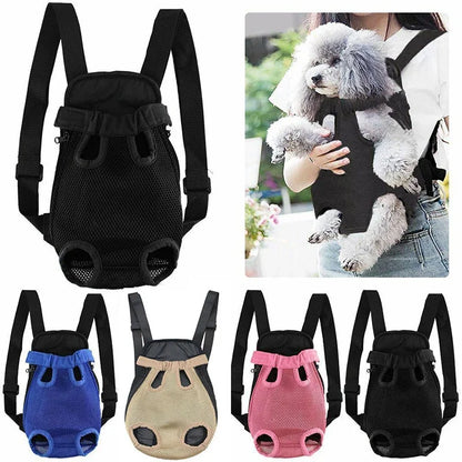 Camouflage Mesh Pet Carrier Backpack