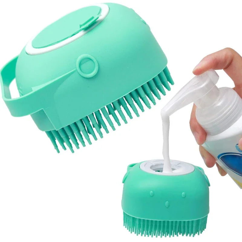 2-in-1 Pet Shampoo Brush