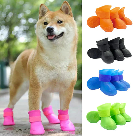 Pet Rain Shoes for Dogs and Cats