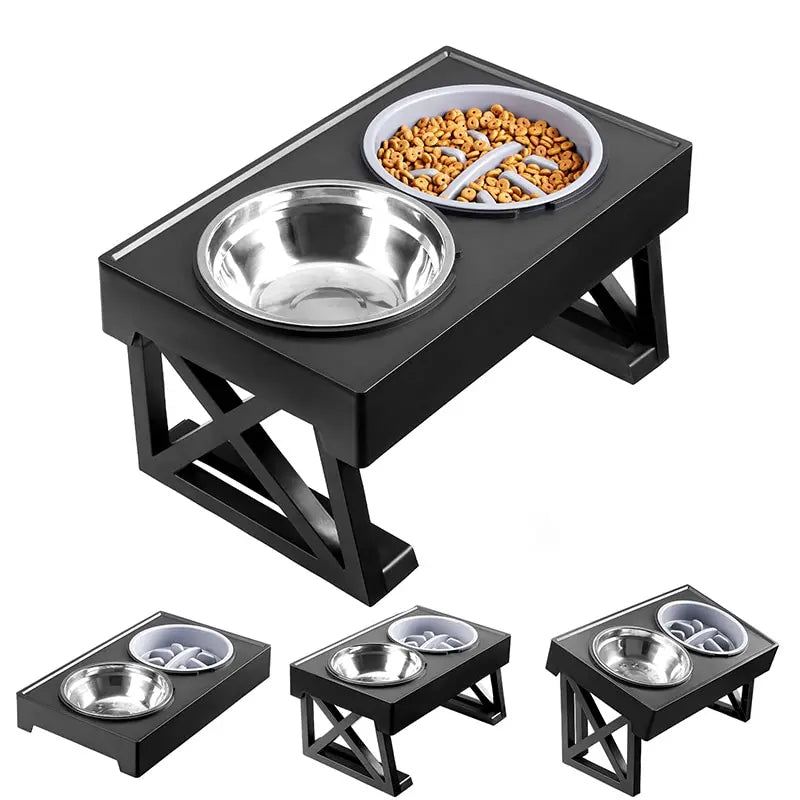 PetElevate: Adjustable Dog Bowls Stand