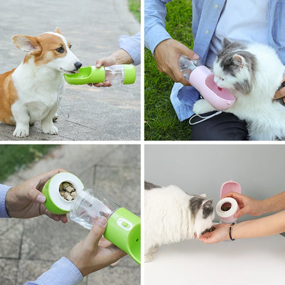 Bouteille d'eau portative pour animaux de compagnie