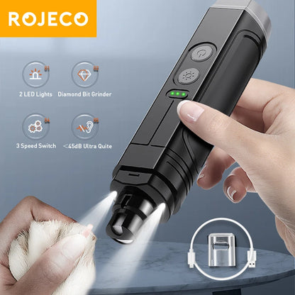 ROJECO P3 Electric Pet Nail Grinder